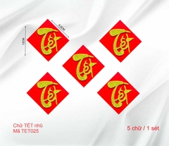 SET CHỮ TẾT NHŨ