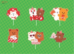 SET CẮM GIẤY GẤU T3-4