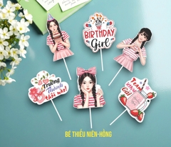 SET CẮM GIẤY BÉ THIẾU NIÊN HỒNG