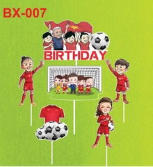 SET CẮM GIẤY BÓNG ĐÁ NỮ