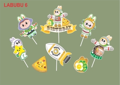 SET CẮM GIẤY LABUBU 6