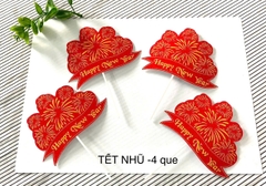 SET THẺ TẾT NHŨ - 4 QUE