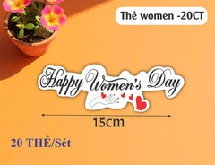 Set Thẻ HappyWomen'sDay 20 CT