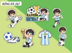SET CẮM GIẤY BÓNG ĐÁ 267