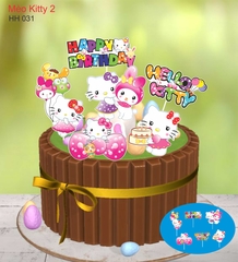 SET CẮM GIẤY MÈO KITTY 2