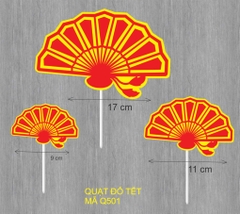 SET QUẠT ĐỎ TẾT