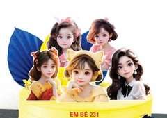 SET CẮM GIẤY EM BÉ 231