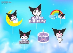 SET CẮM GIẤY KUROMI ĐEN