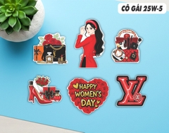 SET CẮM GIẤY CÔ GÁI 25W5