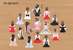SET CÔ GÁI 16CT