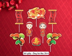 SET CẮM GIẤY ÔNG BÀ THỌ 264