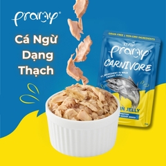 Pate Cho Mèo PRAMY CARNIVORE Vị Cá Ngừ Dạng Thạch Jelly 70g