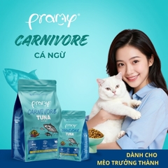 Hạt Cho Mèo PRAMY CARNIVORE Vị Cá Ngừ 1kg