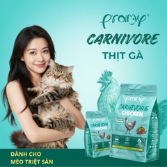 Hạt Cho Mèo Triệt Sản PRAMY Vị Gà 1kg