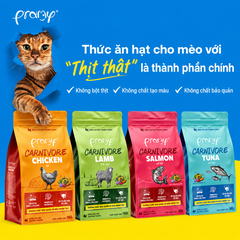 Hạt cho mèo giàu đạm PRAMY CARNIVORE Vị Gà 7kg