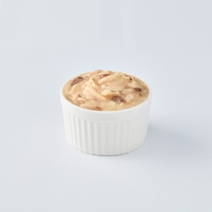 Pate Cho Mèo PRAMY CARNIVORE Vị Cá Ngừ Topping Thịt Gà Dạng Sốt Gravy 70g