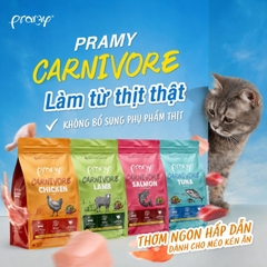 Hạt cho mèo giàu đạm PRAMY CARNIVORE Vị Gà 7kg
