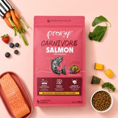 Hạt Cho Mèo PRAMY CARNIVORE Vị Cá Hồi 1kg