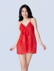 Đầm ngủ nữ babydoll đỏ Season of love