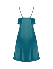 Đầm ngủ nữ lụa satin hai dây