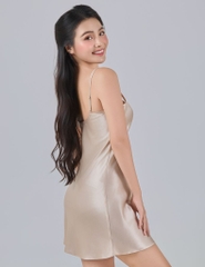 Đầm ngủ nữ lụa satin mặc nhà Season of love