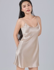 Đầm ngủ nữ lụa satin mặc nhà Season of love