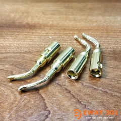 Cặp Giắc Loa Mỏ Chim Mềm Đồng Xịn