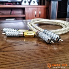 Dây Av QED Chống Nhiễu 2 Lớp Mạ Bạc Chính Hãng Đến Từ Anh Quốc