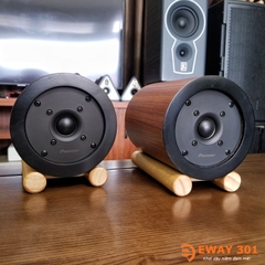 Cặp Loa Treble Pioneer P03 Lắp Vỏ Gỗ Hình Trụ