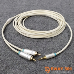 Dây 3.5mm ra 2 AV HOLTEK Chuẩn Hi-End Dài 2m
