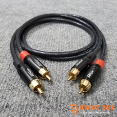 Cặp Dây Tín Hiệu Âm Thanh 2 AV ra 2 AV Hitachi Bãi Nhật - Dài 1m