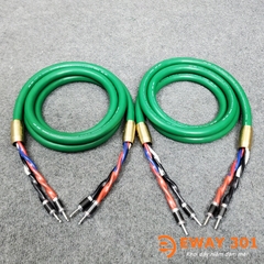 Bộ Dây Loa Mcintosh Full Jack Bắp Chuối Carbon Chặn Đồng - Dài 2,5m