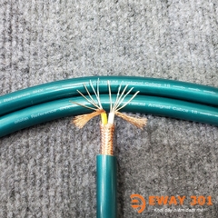 Dây AV/RCA ORTOFON Đan Mạch - Bản Dây Xanh Ngọc Lõi Đồng OFC & OCC
