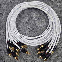 Cặp Dây AV Quân Sự 10 Lõi - Đầu Jack nhỏ gọn, dây chống nhiễu tốt