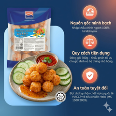 Cá hồi viên OceanRia (500g / Gói) - Tem xanh
