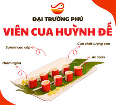 Cua huỳnh đế Phú Mark (500g / Gói)