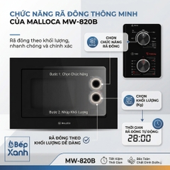 Lò Vi Sóng Âm Tủ Malloca MW-820B