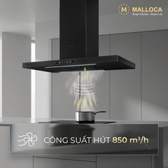 Máy hút mùi đảo 90cm Malloca MH9058 - Ảnh nhỏ 4