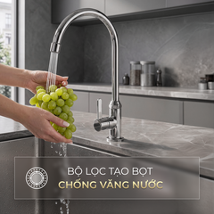 Vòi rửa chén lạnh mạ Chrome Malloca K3102CBA - Ảnh nhỏ 4