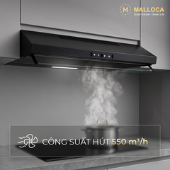 Máy hút mùi classic 70cm Malloca MH7014B - Ảnh nhỏ 4