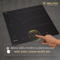 Bếp từ 3 vùng nấu 59CM Malloca MI593ES - Ảnh nhỏ 5