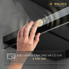 Máy hút mùi classic 90cm Malloca MH9014B - Ảnh nhỏ 6