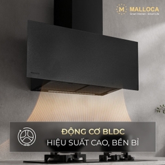 Máy hút mùi áp tường dạng chữ T Malloca MH900VTC - Ảnh nhỏ 5