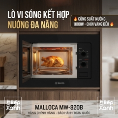 Lò Vi Sóng Âm Tủ Malloca MW-820B