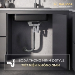 Chậu Rửa Chén 1 hố Inox 304 Malloca VOLCANIC MS7743GR - Ảnh nhỏ 6
