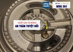 Bếp kính âm Malloca 1 gas dạng domino MDG 301 - Ảnh nhỏ 4