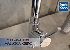 Vòi rửa chén nóng lạnh Malloca K081C / Đồng thau mạ chrome, dây Silicone - Ảnh nhỏ 9