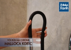 Vòi rửa chén nóng lạnh Malloca K081C / Đồng thau mạ chrome, dây Silicone - Ảnh nhỏ 13