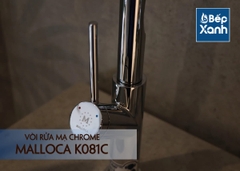 Vòi rửa chén nóng lạnh Malloca K081C / Đồng thau mạ chrome, dây Silicone - Ảnh nhỏ 19
