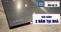 Bếp từ 2 vùng nấu Malloca MH-02IS / Kính Eurokera, dạng xước Metalic kiểu mới - Ảnh nhỏ 5